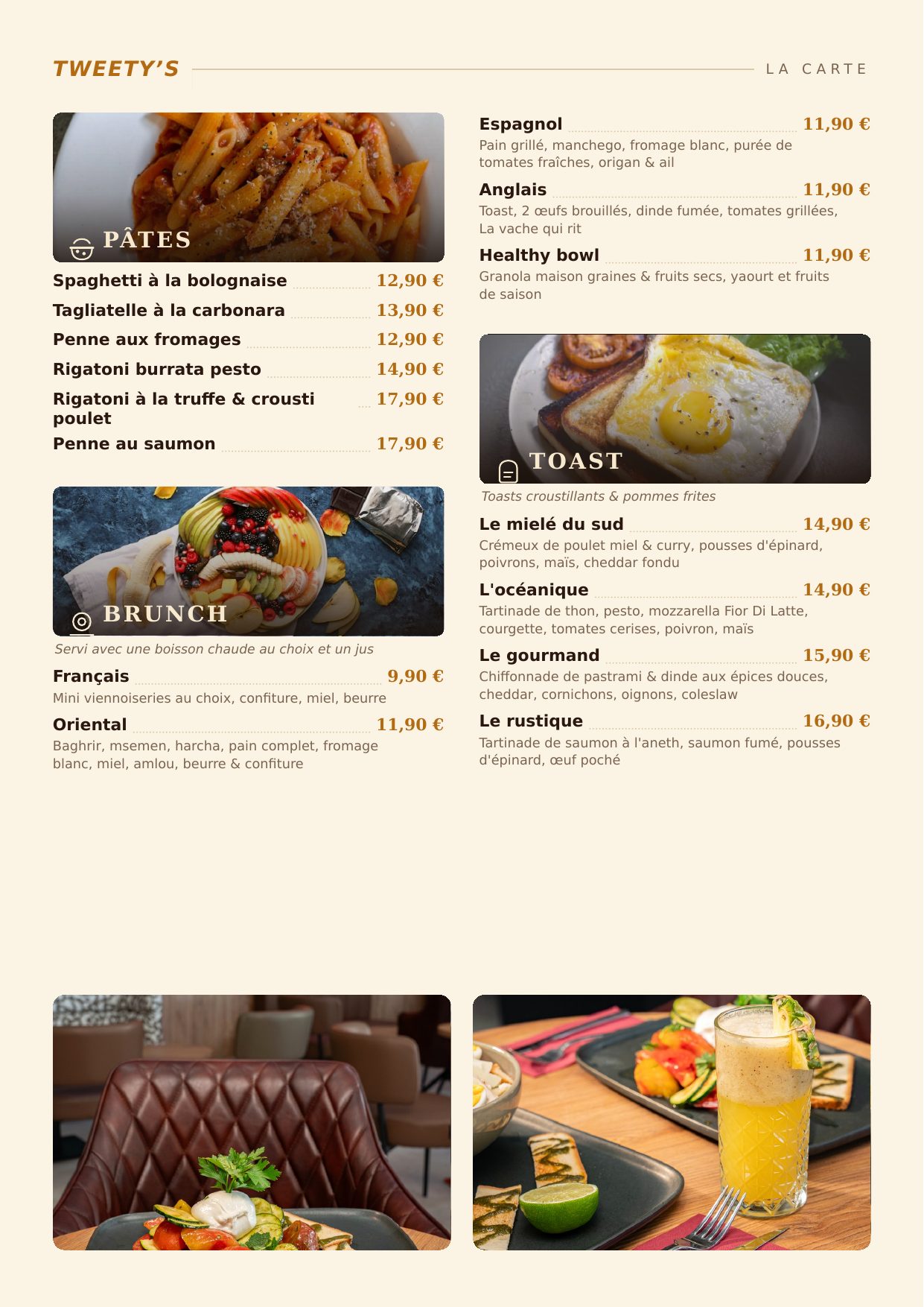 Carte Tweety's — page 3