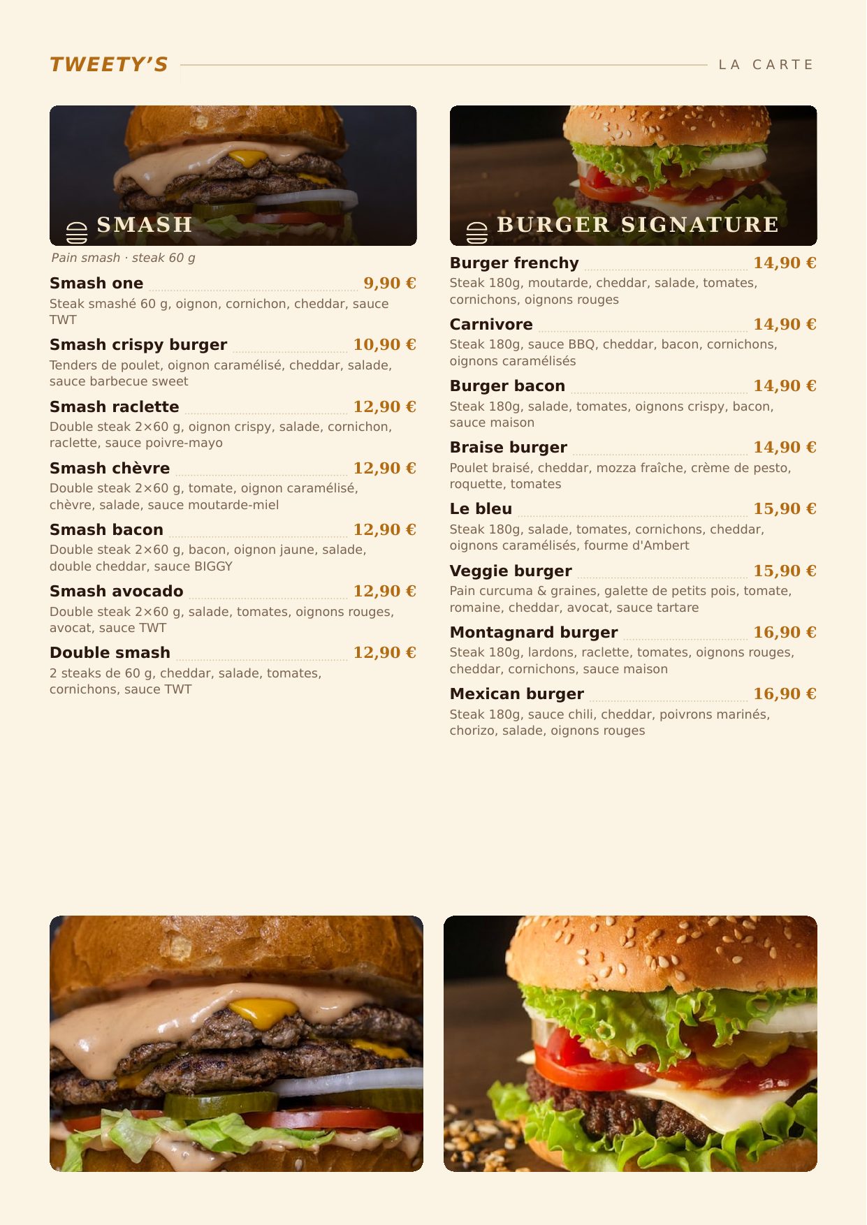 Carte Tweety's — page 5