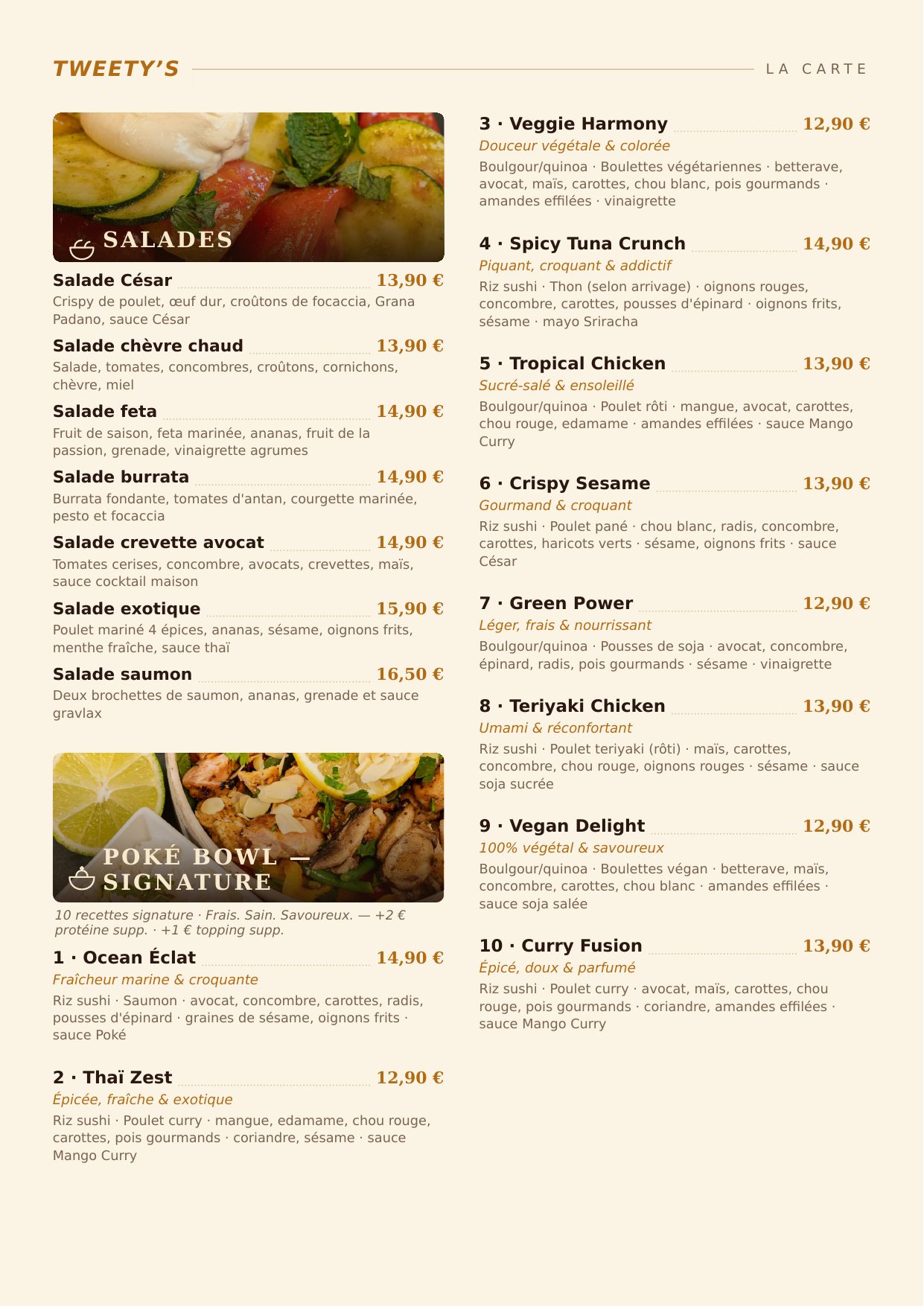 Carte Tweety's — page 6