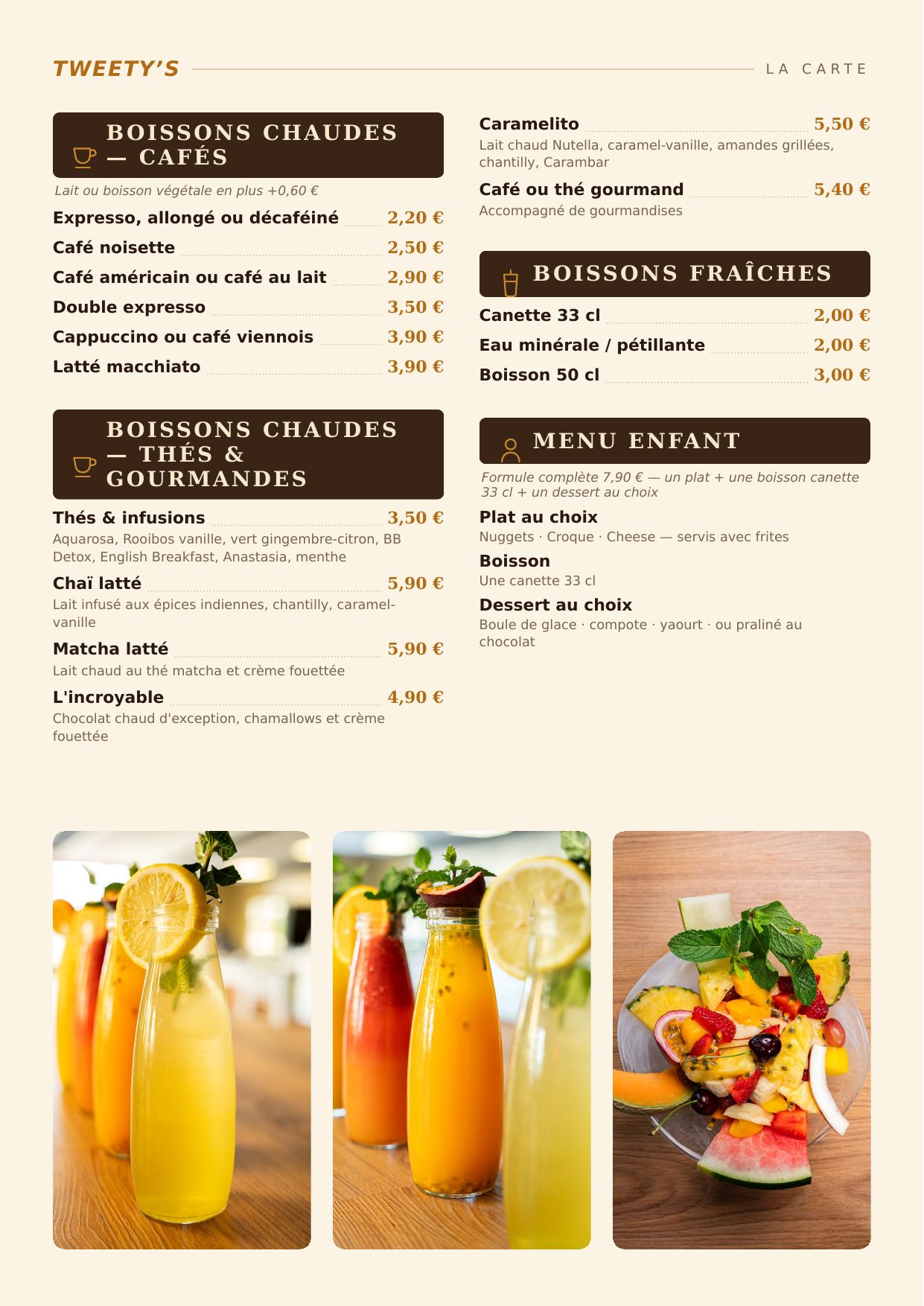 Carte Tweety's — page 11