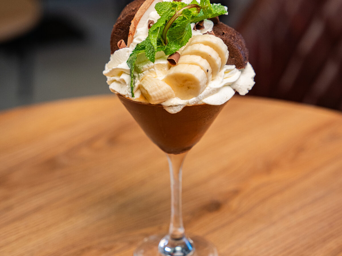 Coupe glacée chocolat
